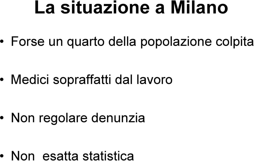 Medici sopraffatti dal lavoro Non