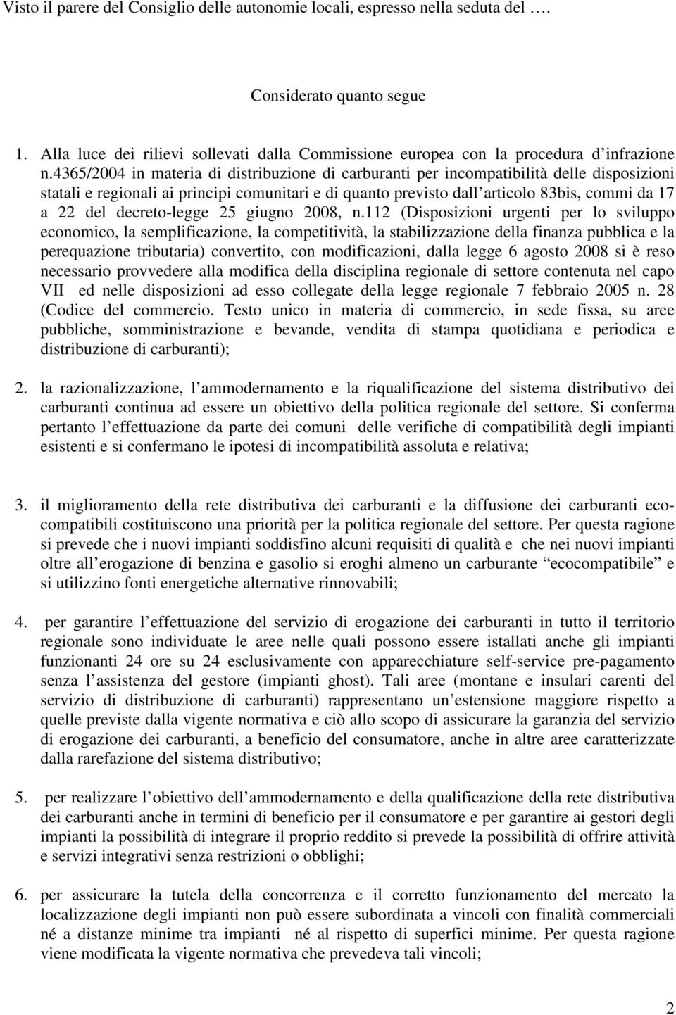 decreto-legge 25 giugno 2008, n.