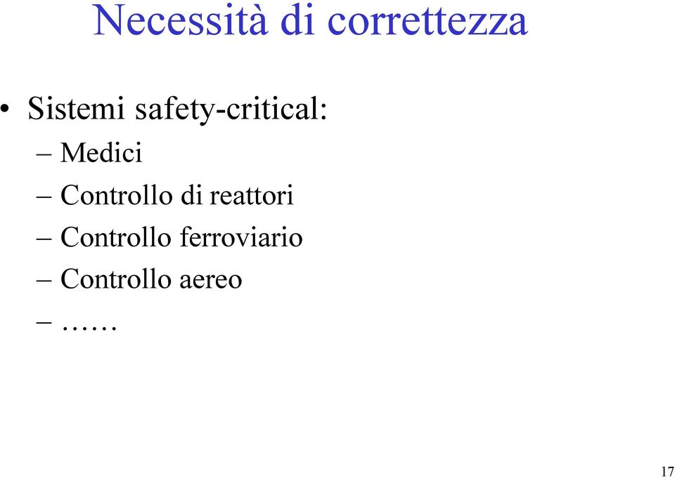 Medici Controllo di reattori