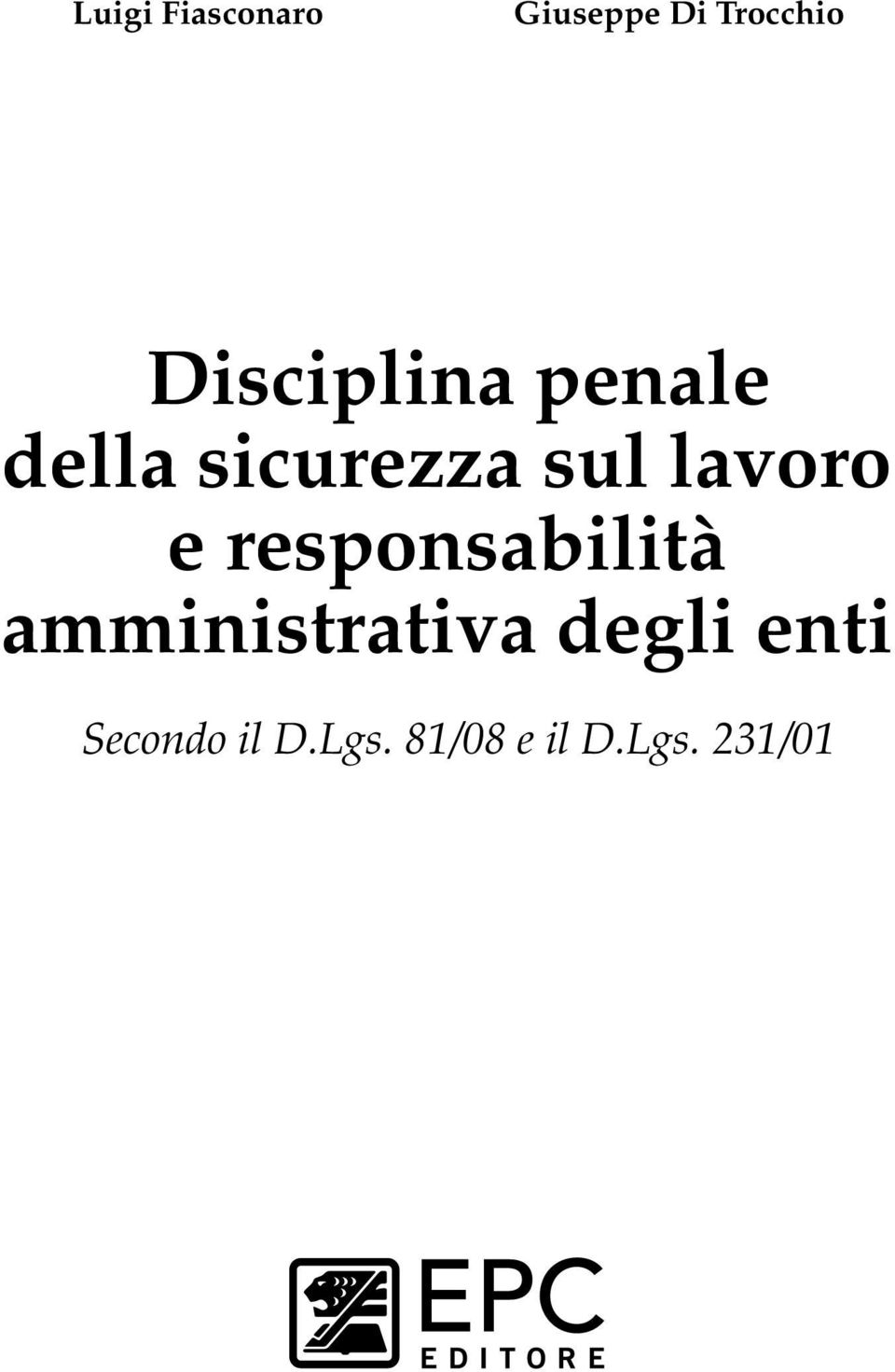 lavoro e responsabilità amministrativa