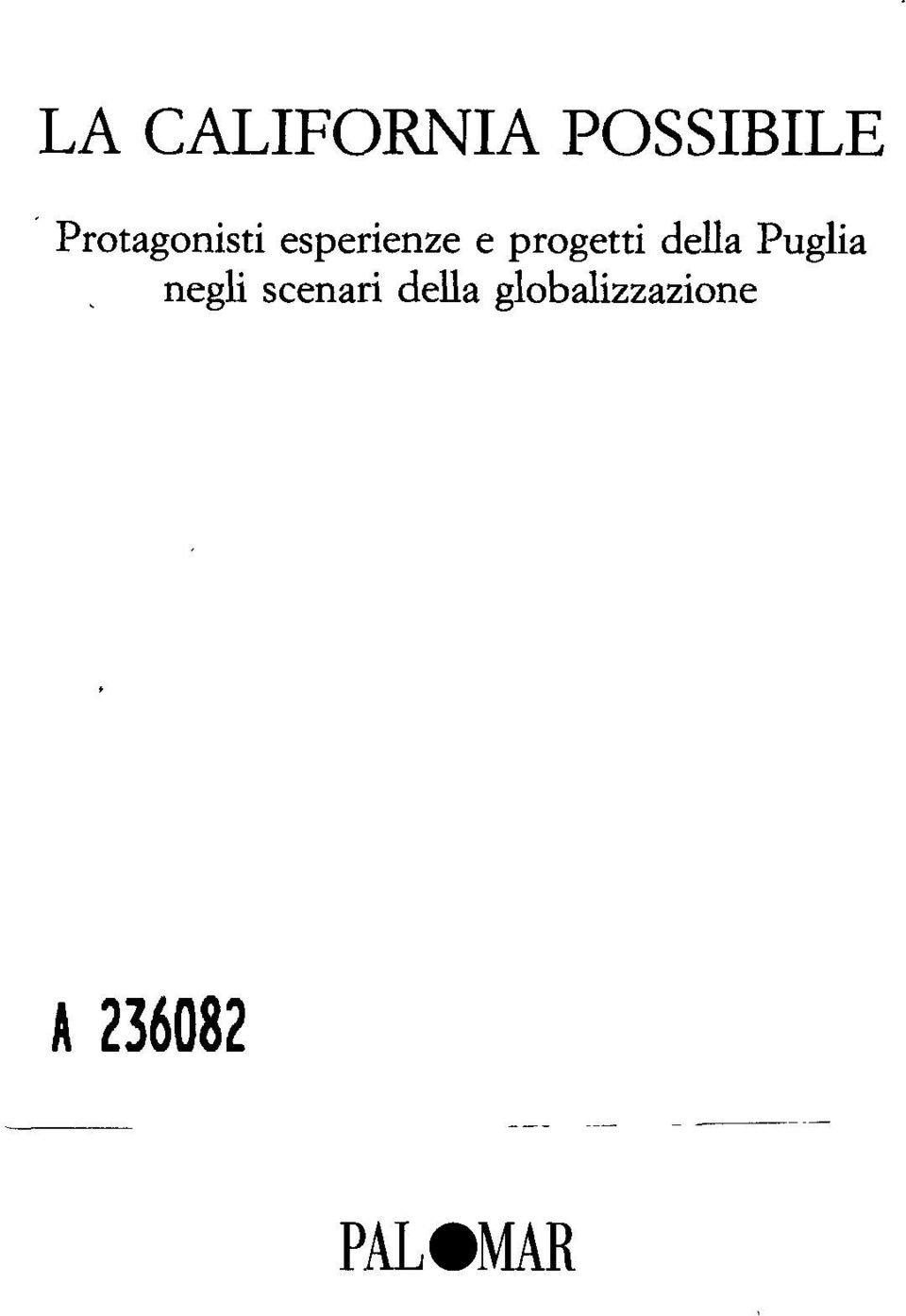 progetti della Puglia negli