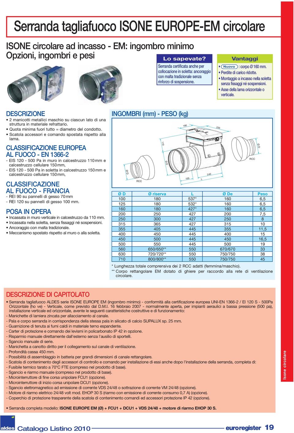 DESCRIZIONE struttura in materiale refrattario. lama.