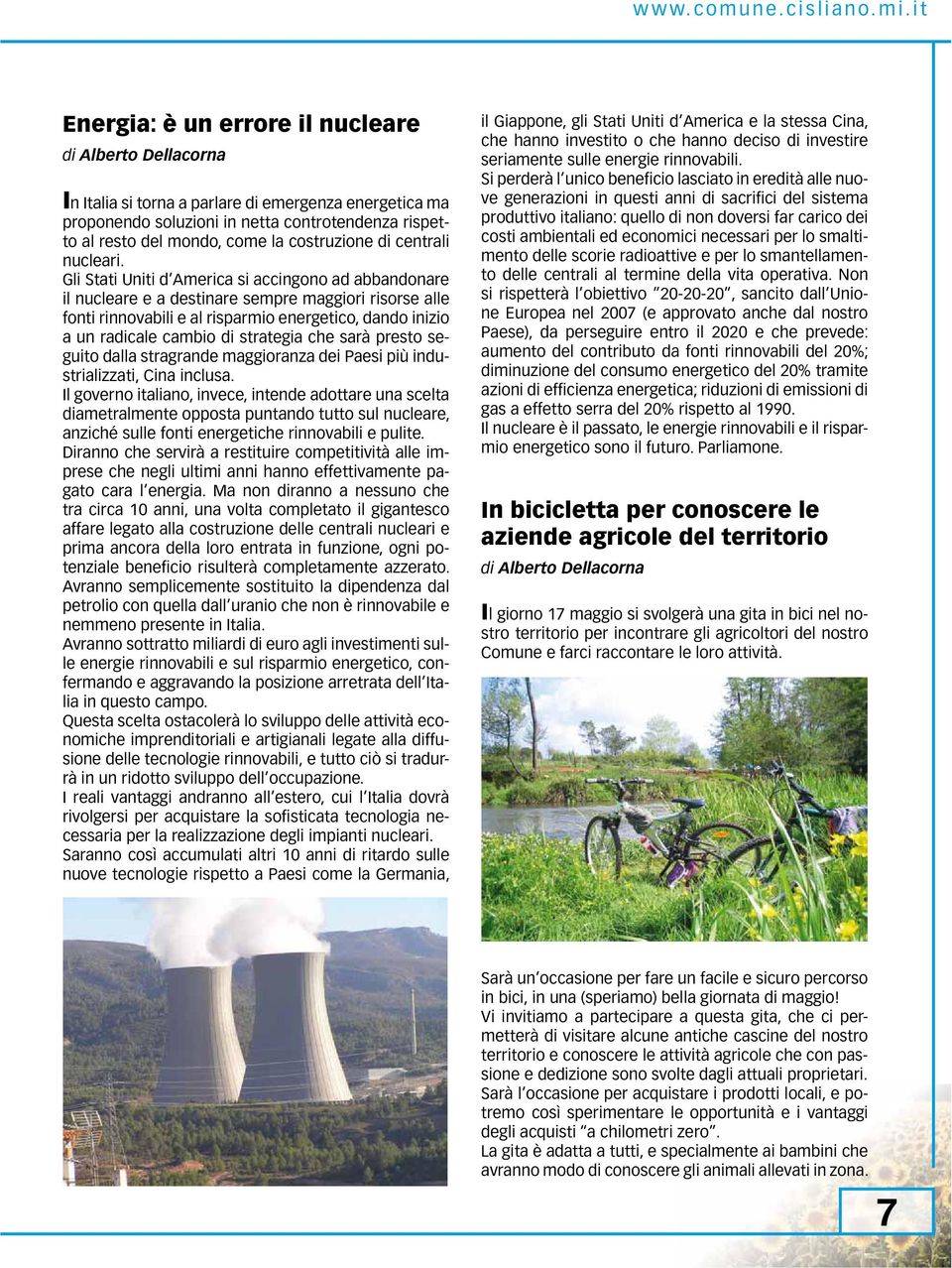 costruzione di centrali nucleari.