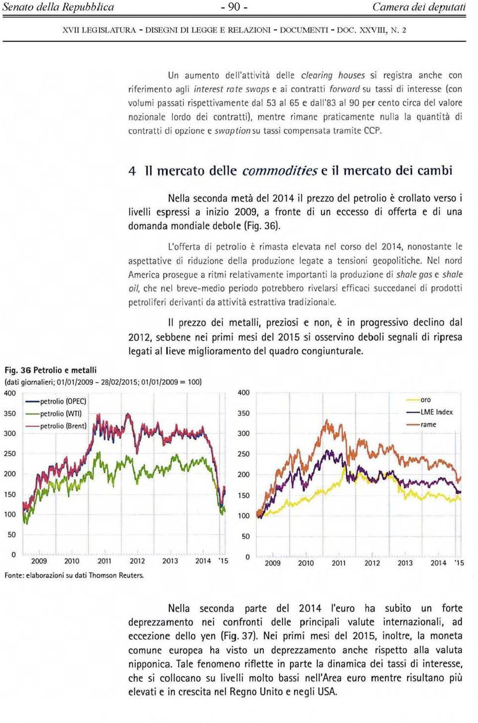 dall'83 al 90 per cent circa del valre nzinale lrd dei cntratti), mentre rimane praticamente nulla la quantità di cntratti di pzine e swaptin su tassi cmpensata tramite CCP.