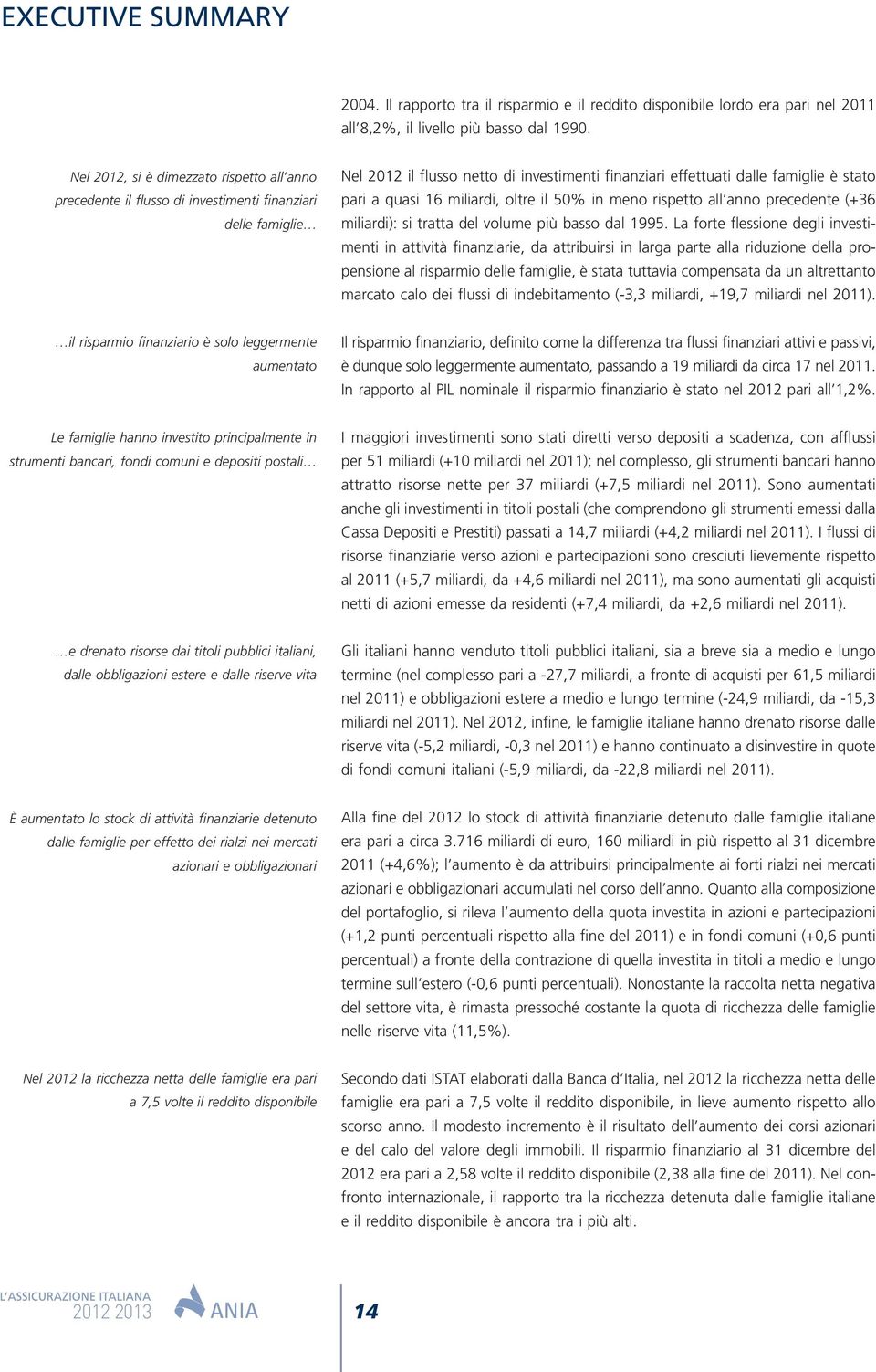 quasi 16 miliardi, oltre il 50% in meno rispetto all anno precedente (+36 miliardi): si tratta del volume più basso dal 1995.