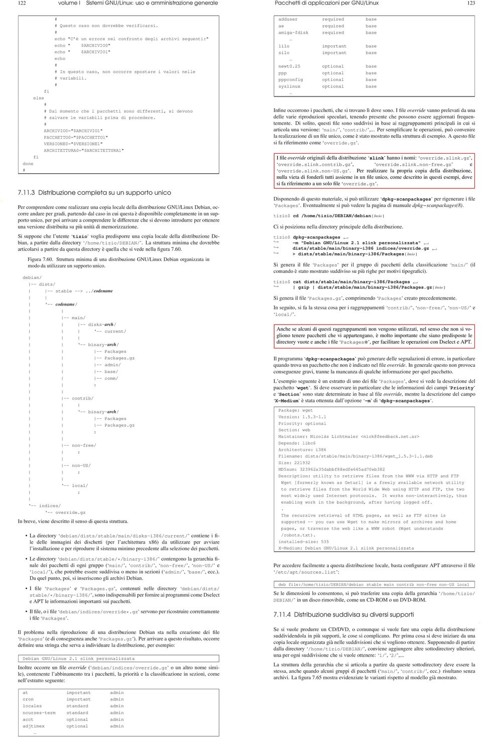 fi else Dal momento che i pacchetti sono differenti, si devono salvare le variabili prima di procedere.