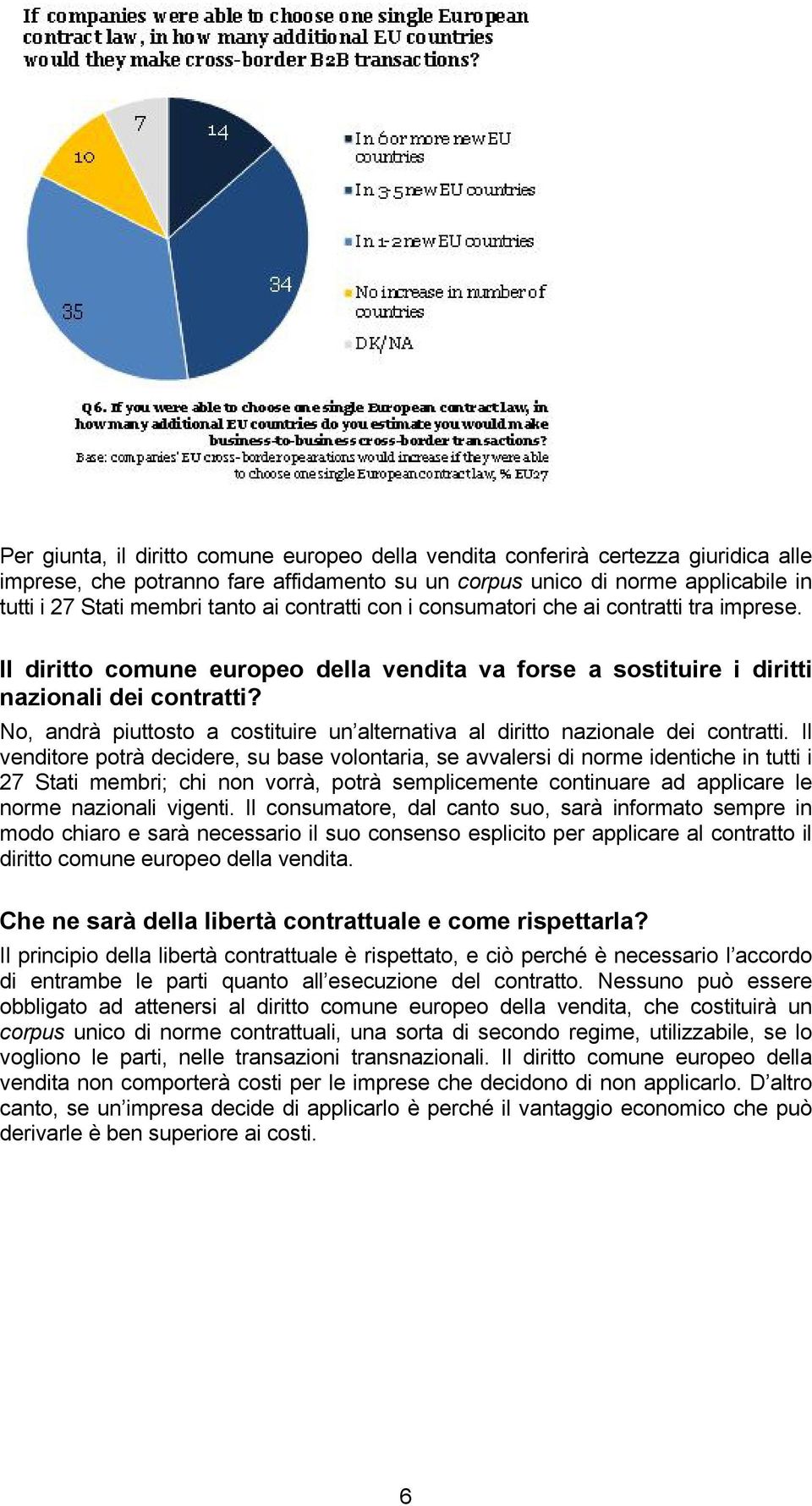 No, andrà piuttosto a costituire un alternativa al diritto nazionale dei contratti.