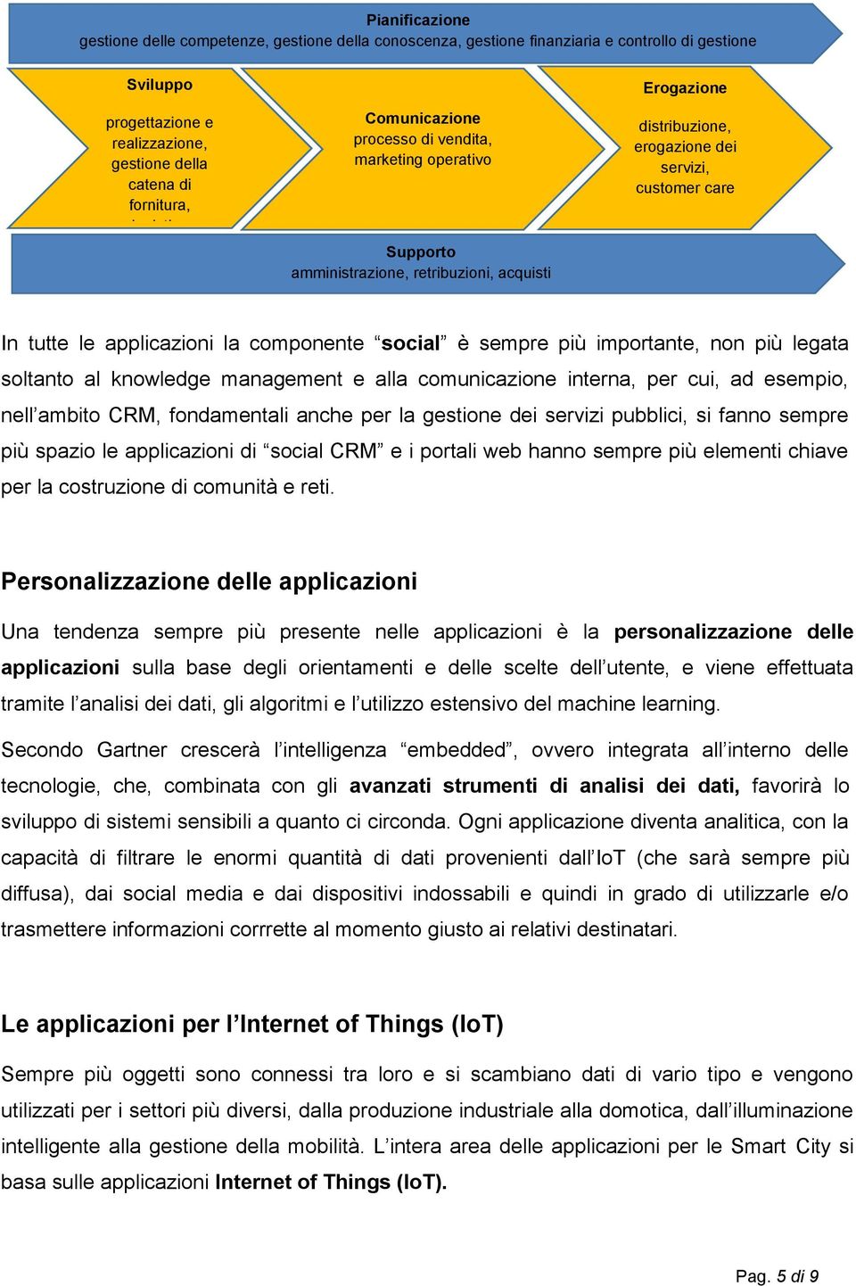 componente social è sempre più importante, non più legata soltanto al knowledge management e alla comunicazione interna, per cui, ad esempio, nell ambito CRM, fondamentali anche per la gestione dei