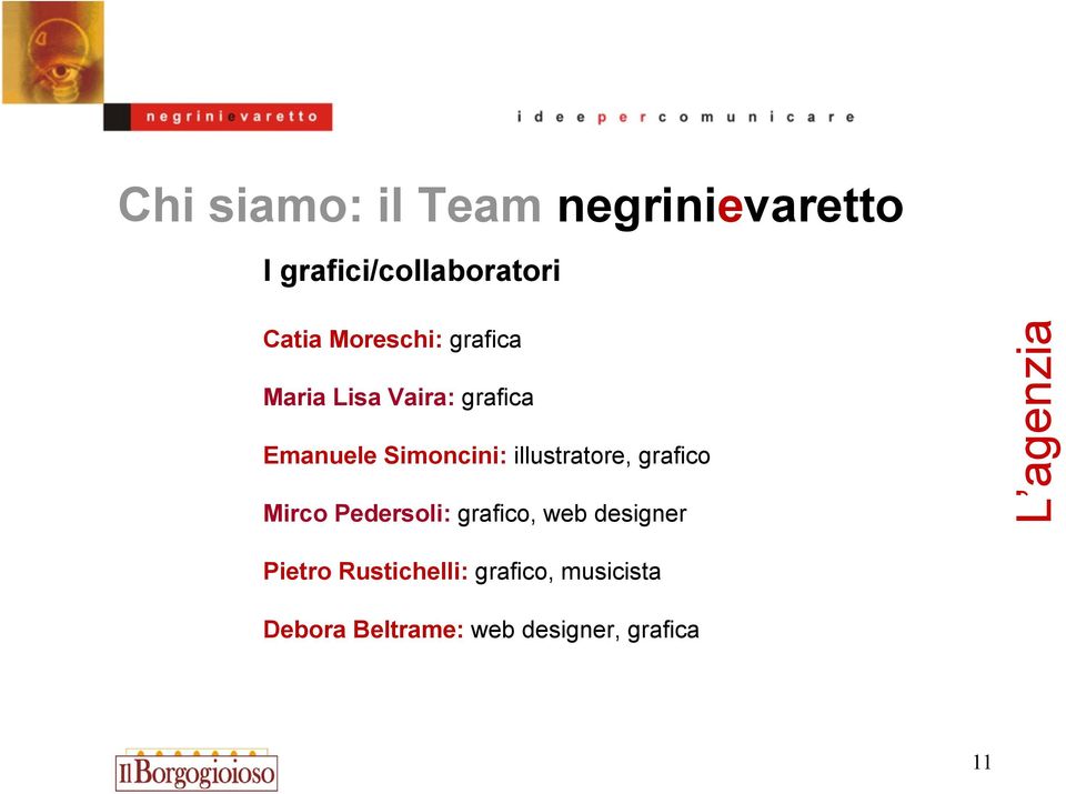 illustratore, grafico Mirco Pedersoli: grafico, web designer Pietro