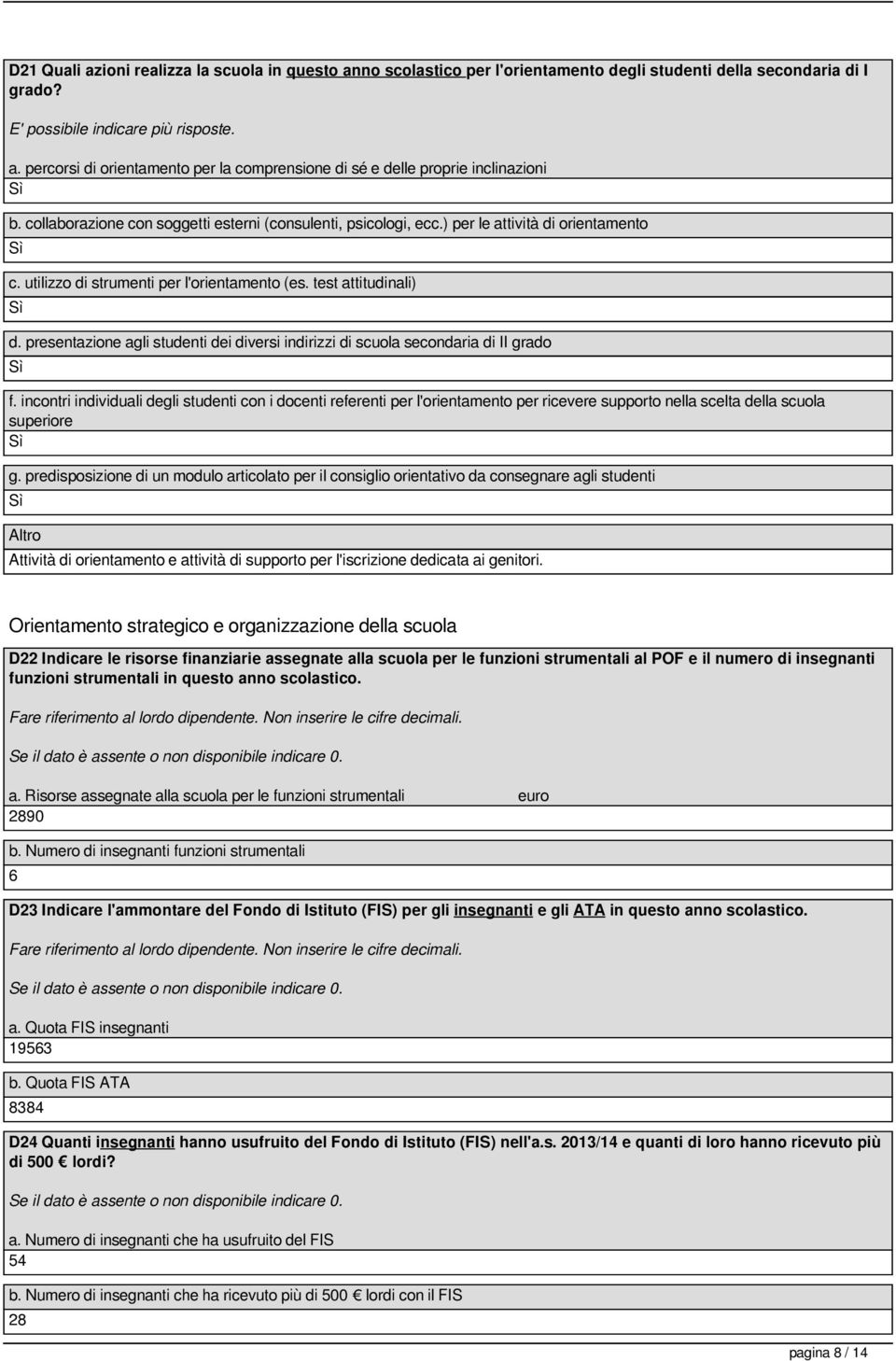 presentazione agli studenti dei diversi indirizzi di scuola secondaria di II grado f.