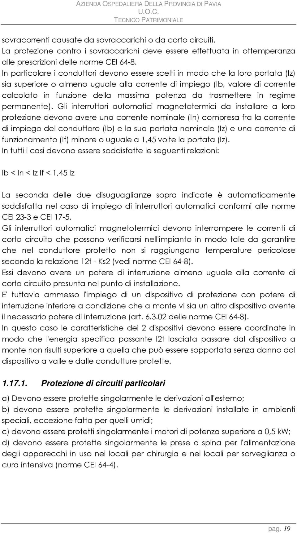 potenza da trasmettere in regime permanente).