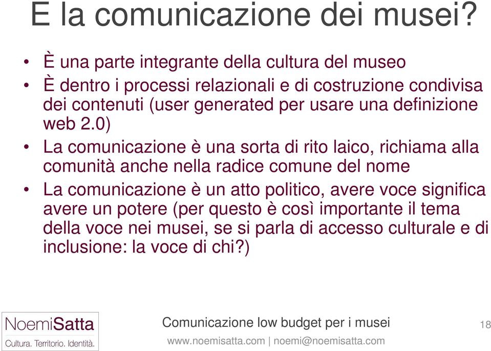 generated per usare una definizione web 2.