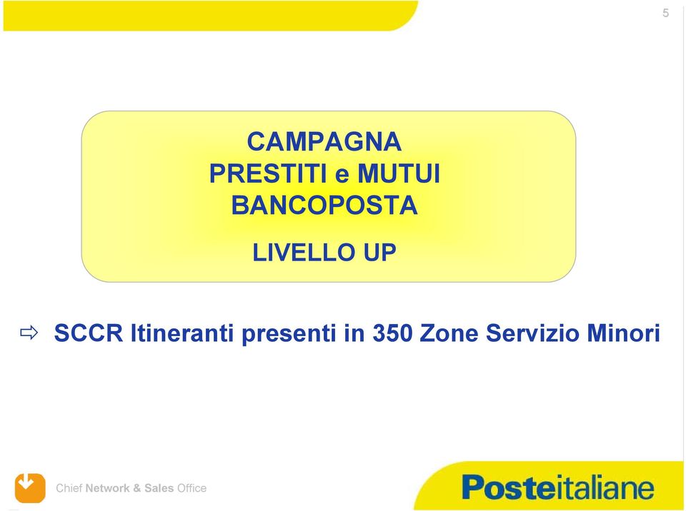 UP SCCR Itineranti