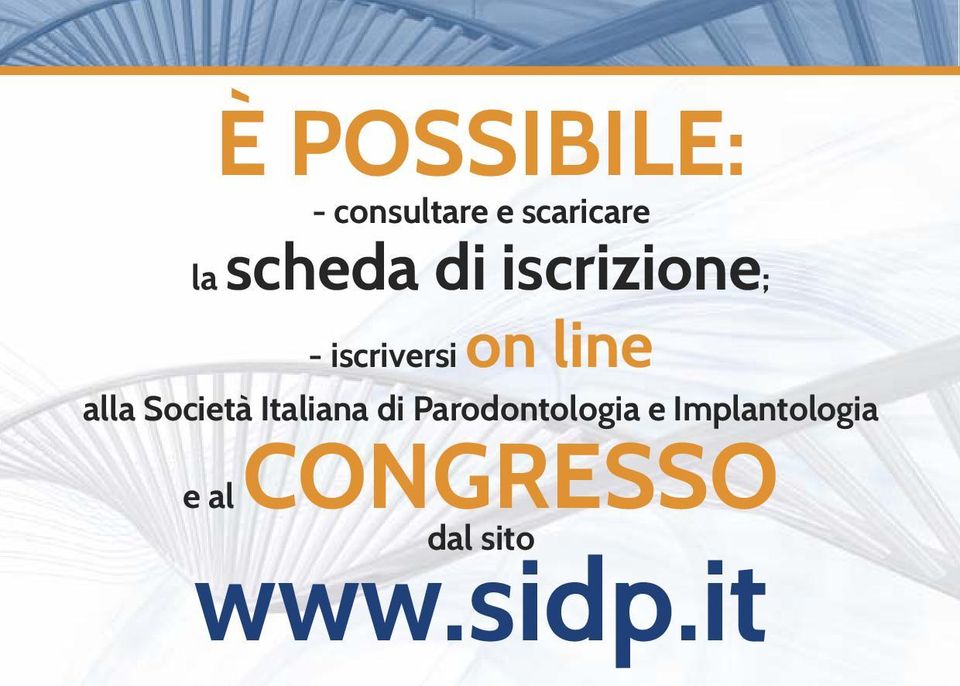 alla Società Italiana di Parodontologia e