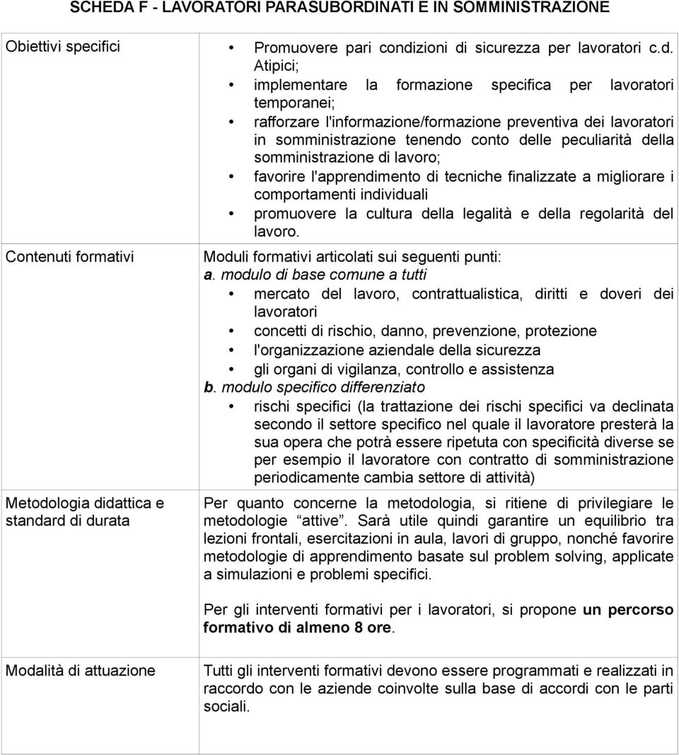 sicurezza per lavoratori c.d.