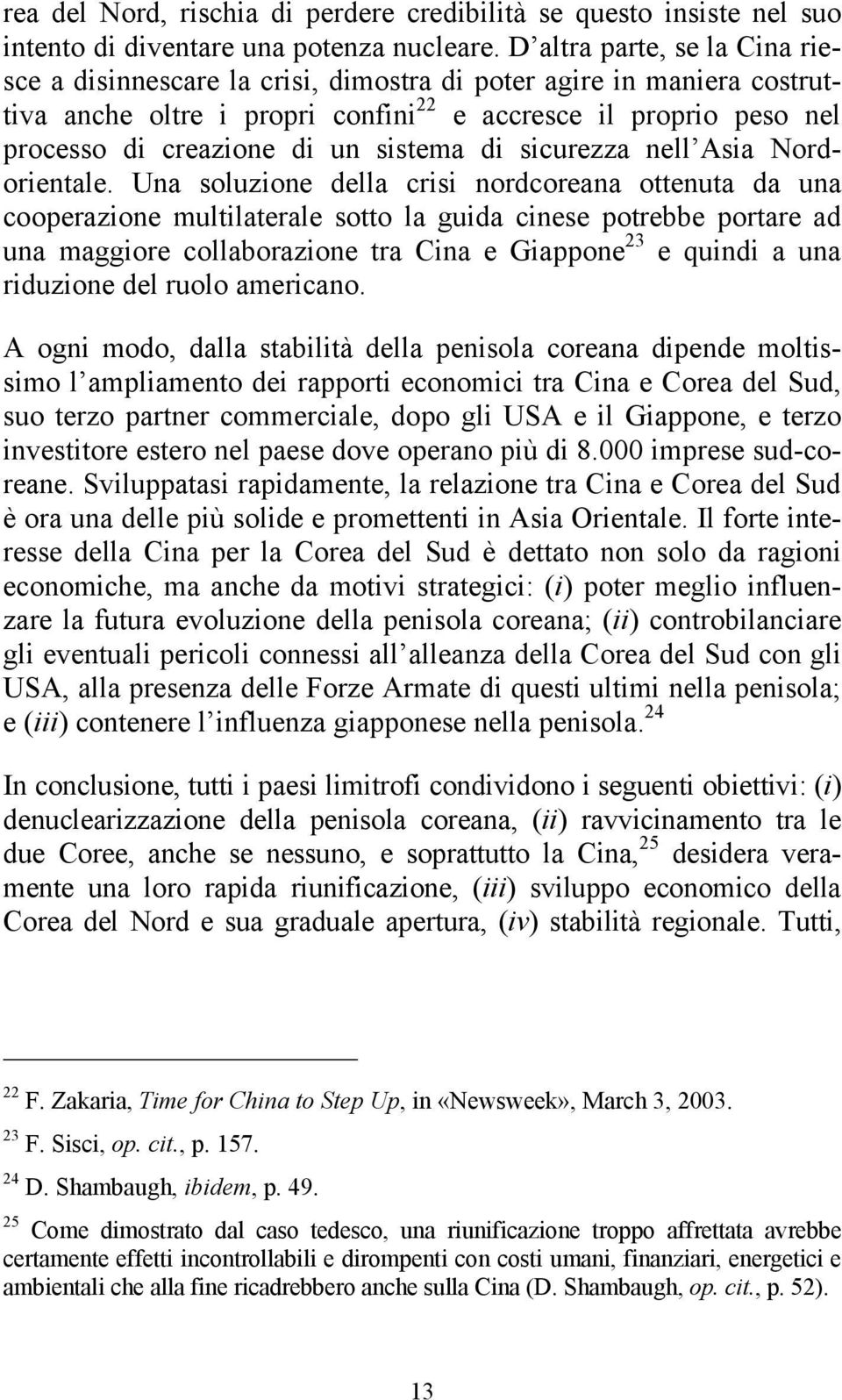 sistema di sicurezza nell Asia Nordorientale.