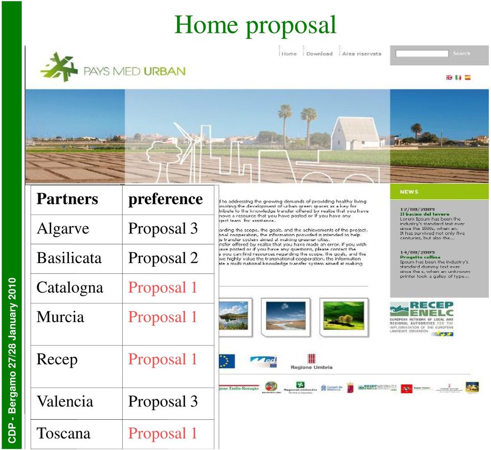 Recep Valencia Toscana preference Proposal 3