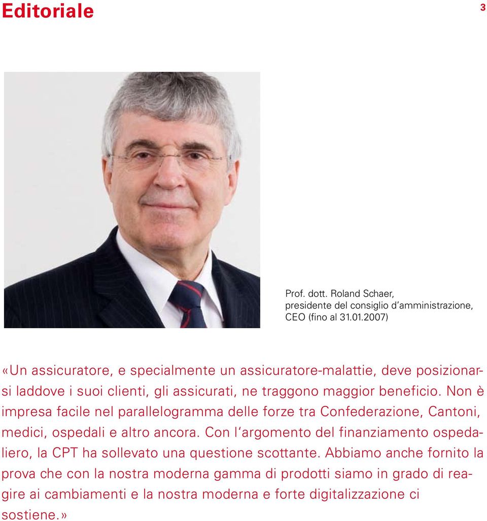 Non è impresa facile nel parallelogramma delle forze tra Confederazione, Cantoni, medici, ospedali e altro ancora.