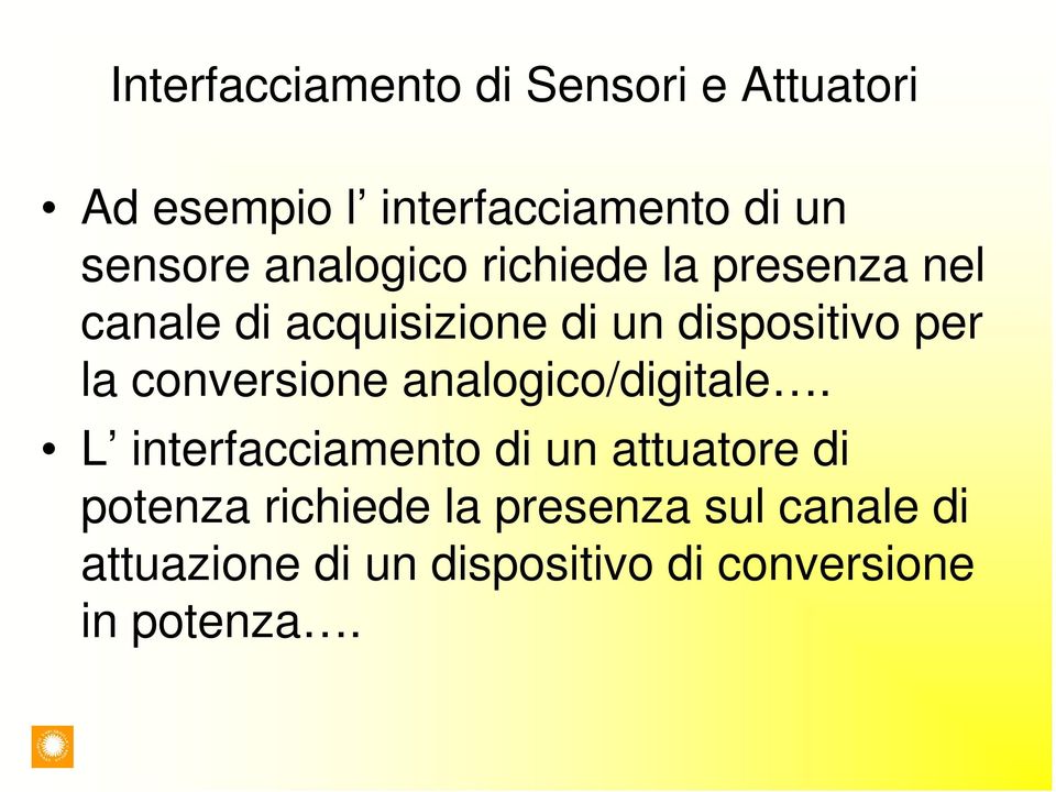 conversione analogico/digitale.