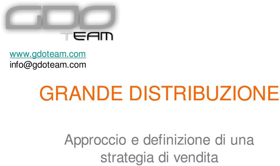 com GRANDE DISTRIBUZIONE