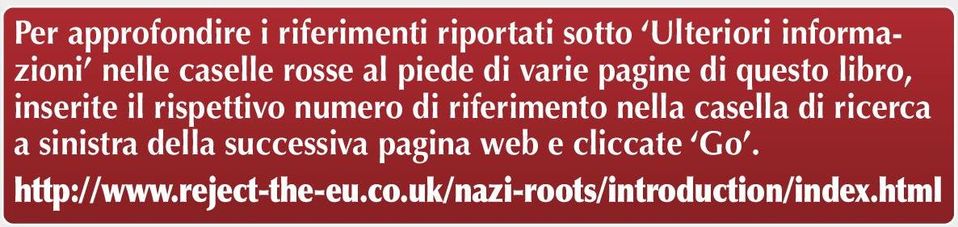 numero di riferimento nella casella di ricerca a sinistra della successiva