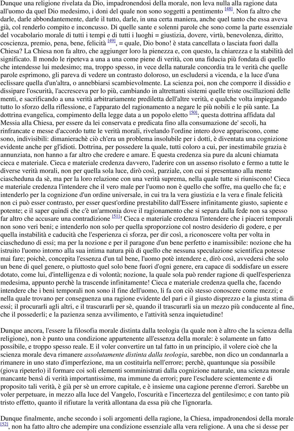 Di quelle sante e solenni parole che sono come la parte essenziale del vocabolario morale di tutti i tempi e di tutti i luoghi = giustizia, dovere, virtù, benevolenza, diritto, coscienza, premio,