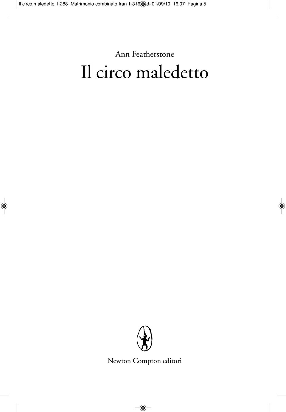 07 Pagina 5 Ann Featherstone Il circo maledetto Storie