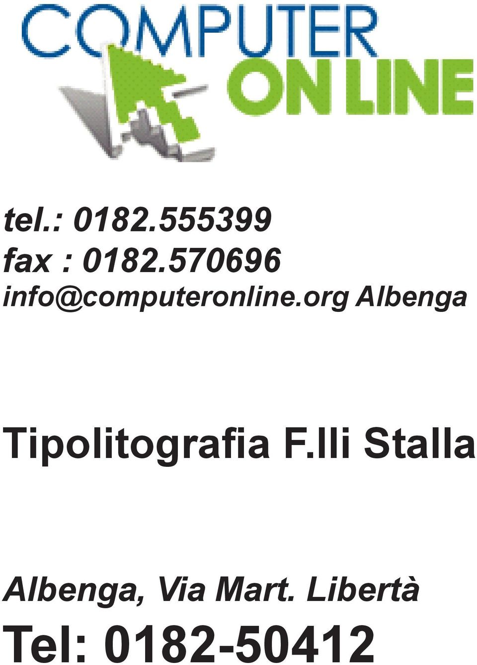 org Albenga Tipolitografia F.