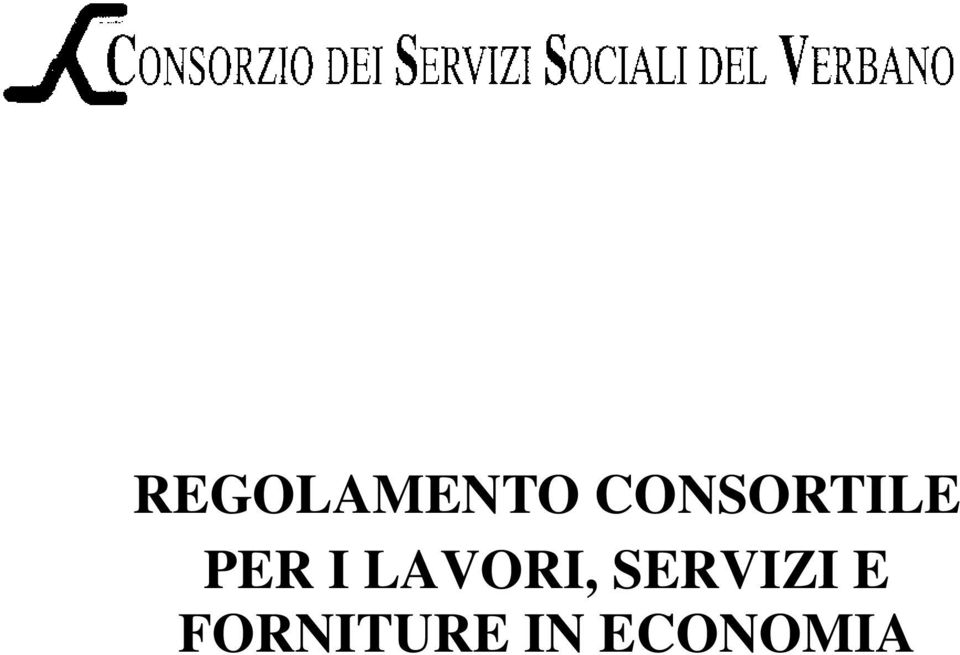 LAVORI, SERVIZI