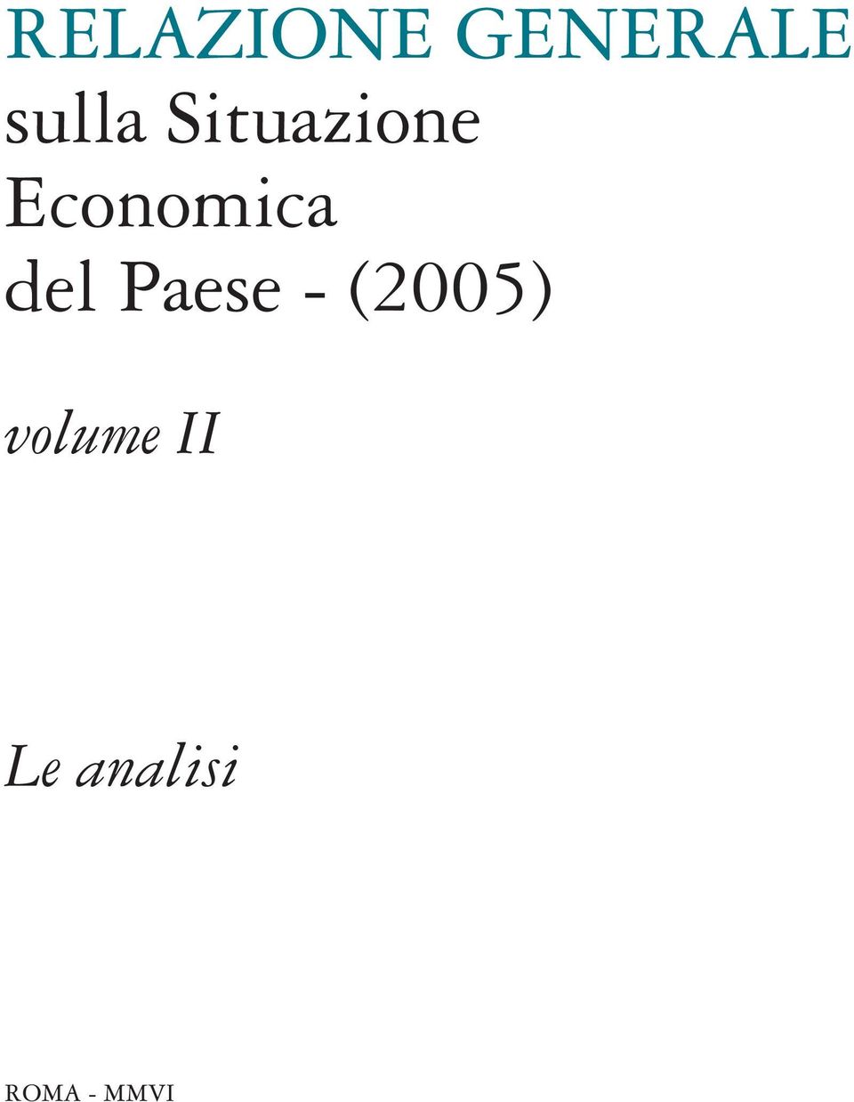 Paese - (2005) volume II
