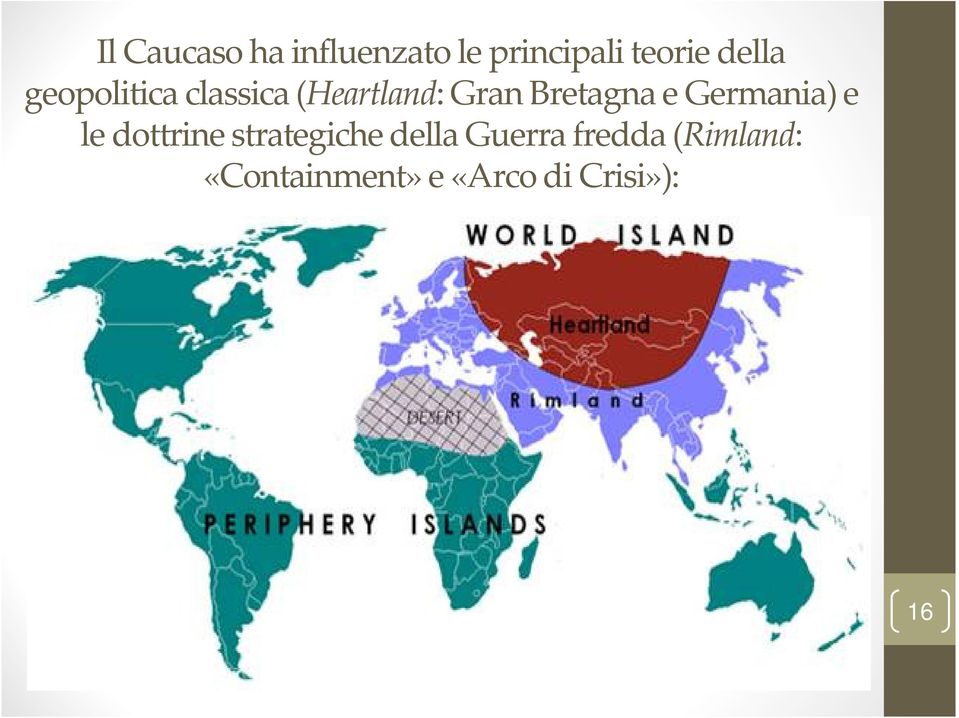 Bretagna e Germania) e le dottrine strategiche