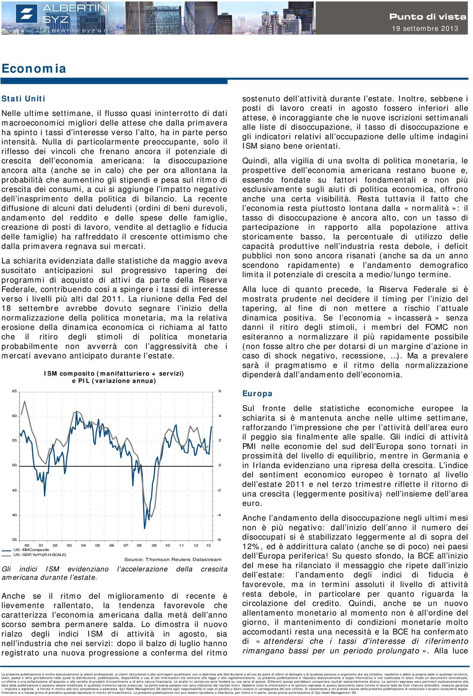 Nulla di particolarmente preoccupante, solo il riflesso dei vincoli che frenano ancora il potenziale di crescita dell economia americana: la disoccupazione ancora alta (anche se in calo) che per ora