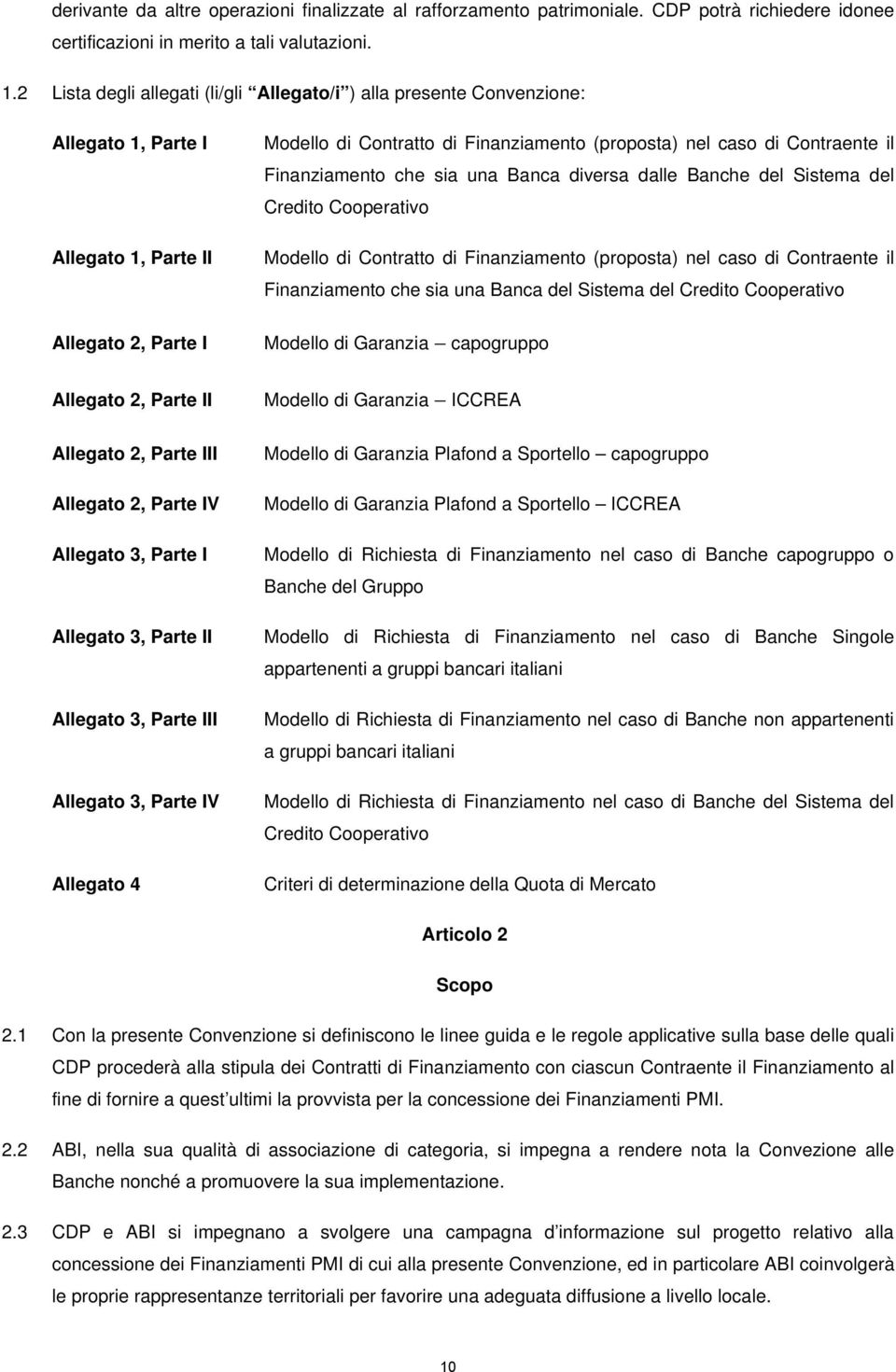 Contraente il Finanziamento che sia una Banca diversa dalle Banche del Sistema del Credito Cooperativo Modello di Contratto di Finanziamento (proposta) nel caso di Contraente il Finanziamento che sia