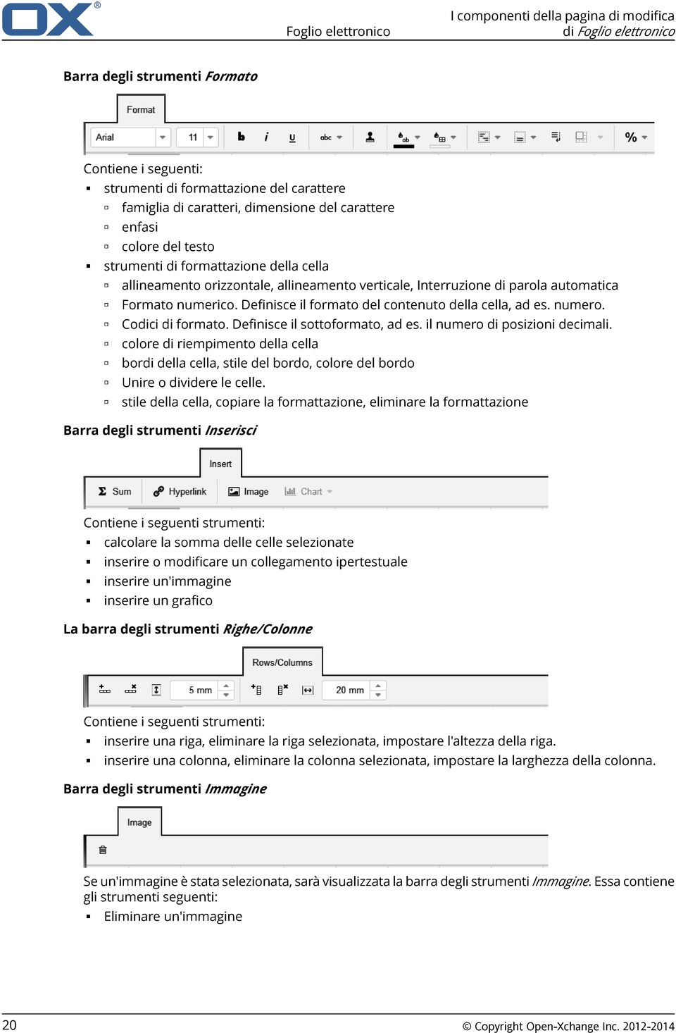 Definisce il formato del contenuto della cella, ad es. numero. Codici di formato. Definisce il sottoformato, ad es. il numero di posizioni decimali.