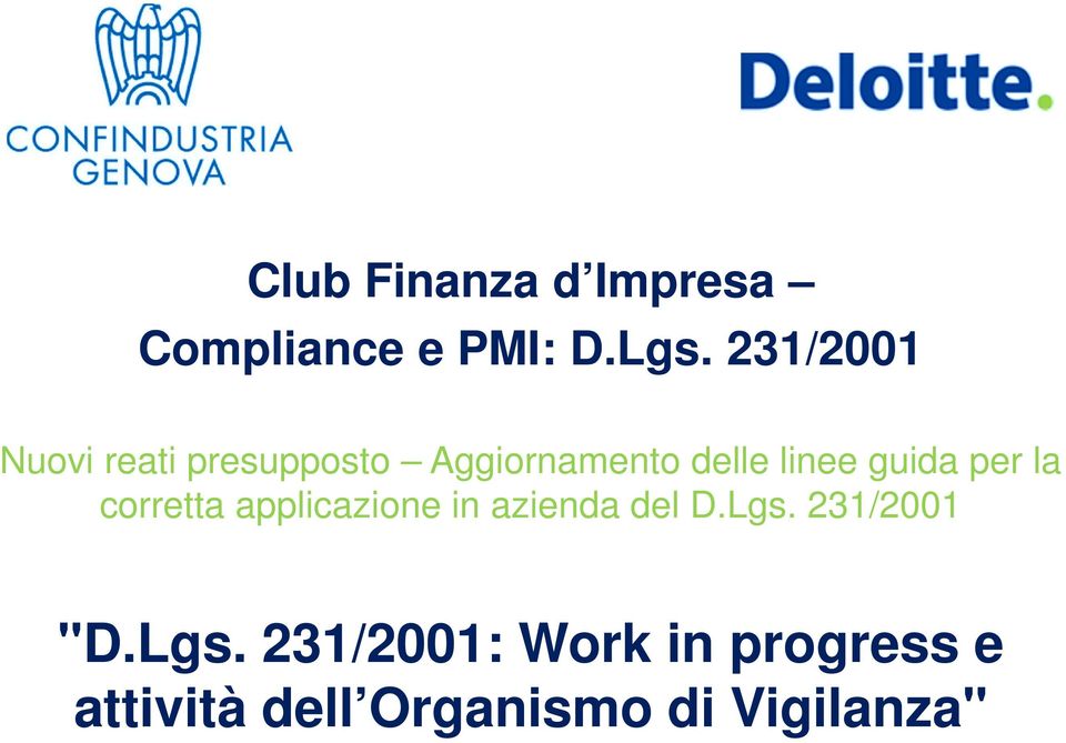 guida per la corretta applicazione in azienda del D.Lgs.