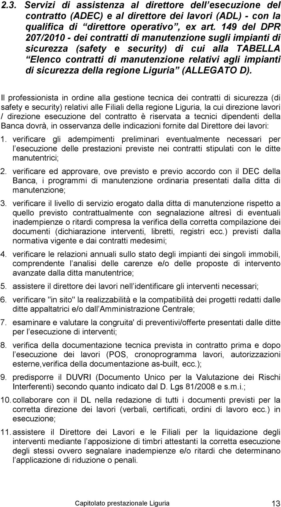 regione Liguria (ALLEGATO D).