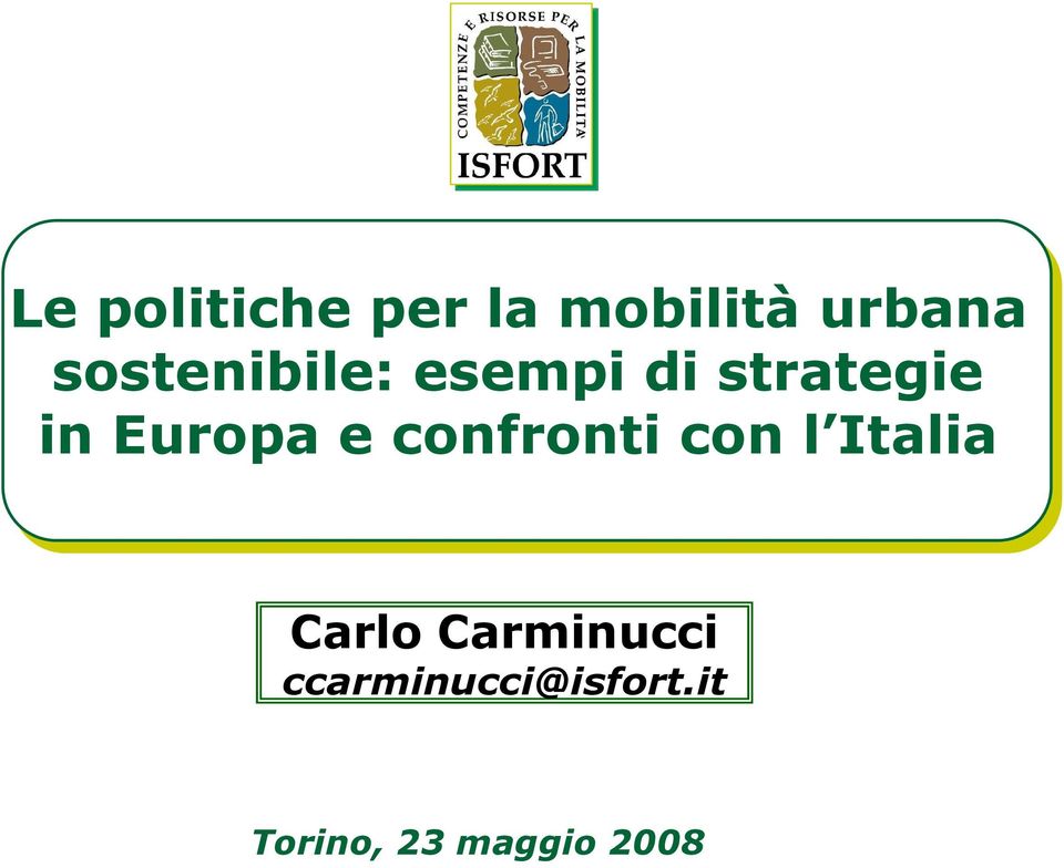 Europa e confronti con l Italia Carlo