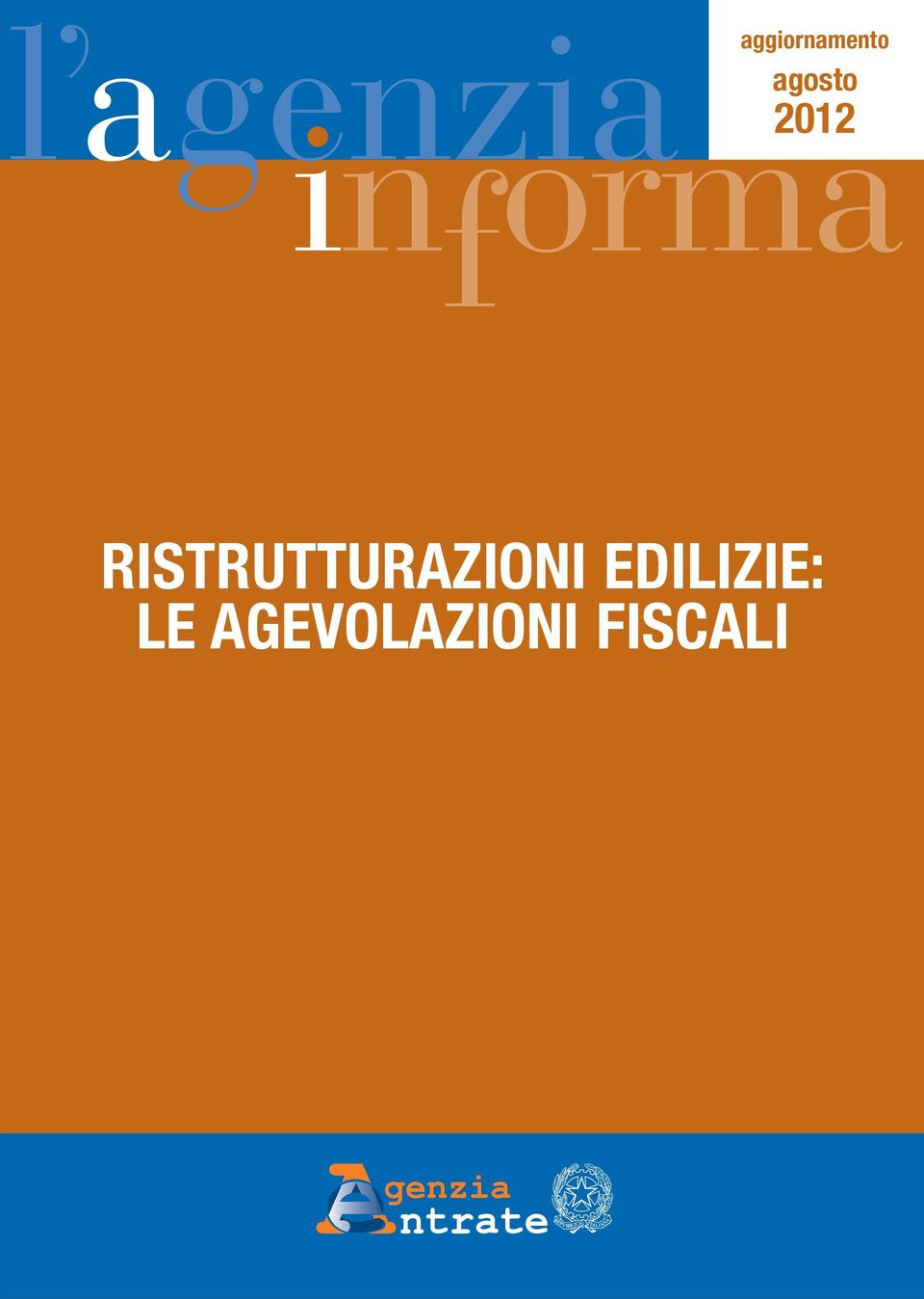 2012 RISTRUTTURAZIONI