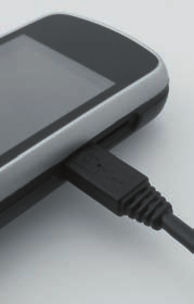 9.2 Connessione del misuratore a un PC tramite cavo USB 1 2 Collegare l estremità più piccola del cavo