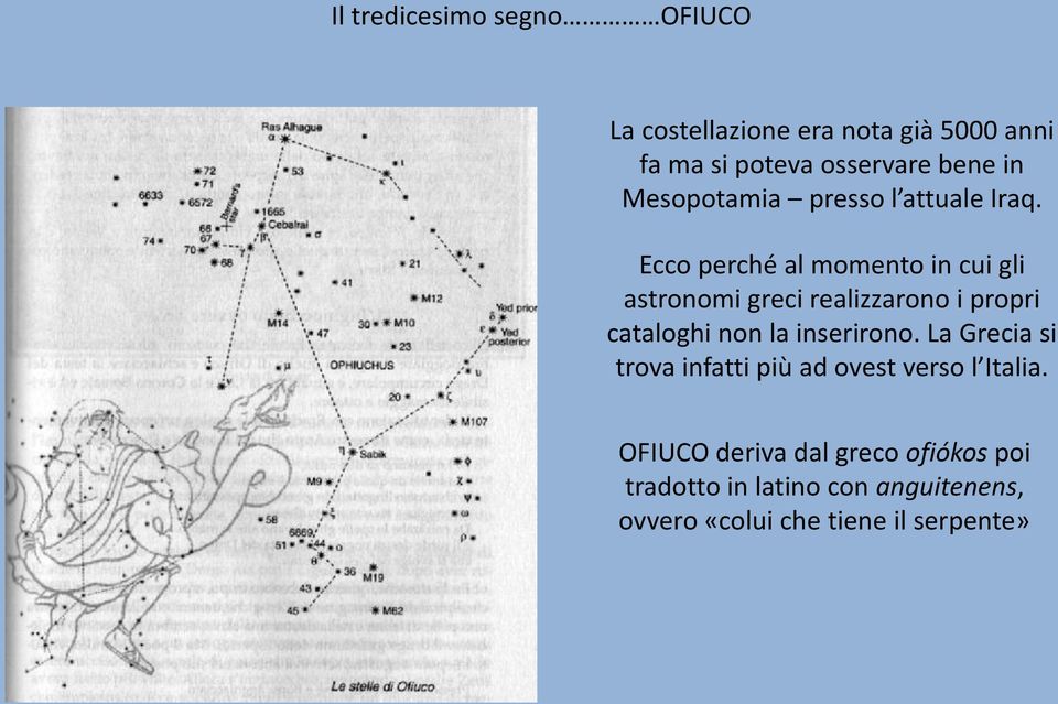 Ecco perché al momento in cui gli astronomi greci realizzarono i propri cataloghi non la inserirono.