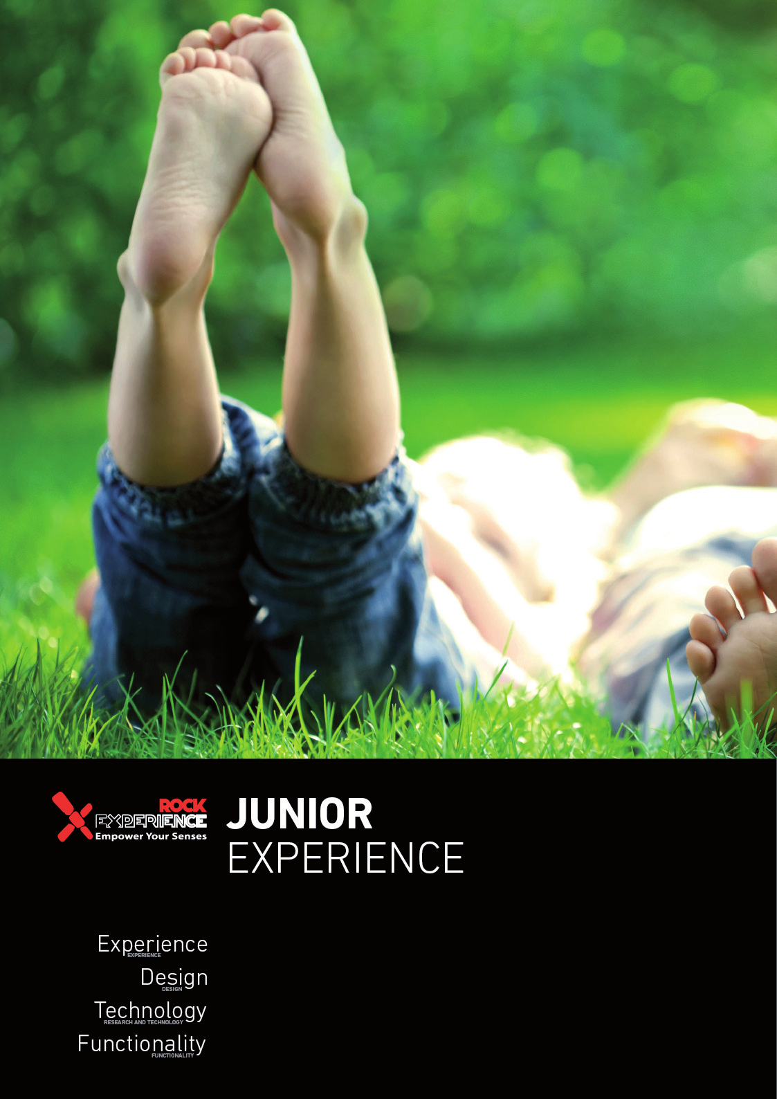 La linea Junior Experience è pensata e studiata per i nostri piccoli esploratori.