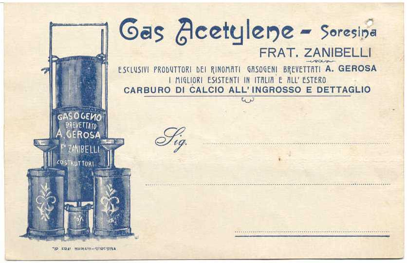 Cartolina postale non viaggiata del 8 ottobre 1922.