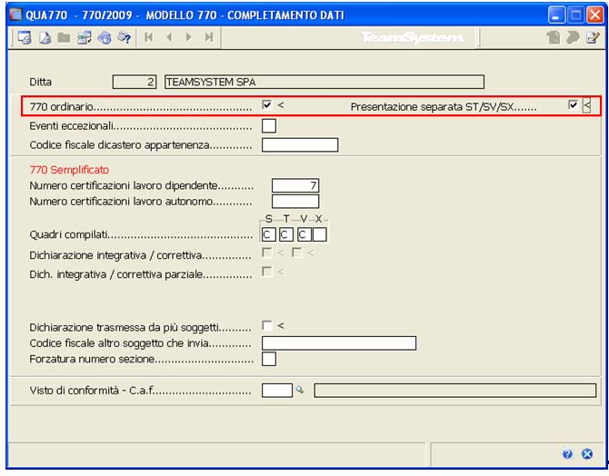 Istruzioni operative 770 9/91 FRONTESPIZIO: ISTRUZIONI PER LA COMPILAZIONE DI ALCUNI RIQUADRI Redazione della Dichiarazione Il riquadro Redazione della dichiarazione permette di indicare le modalità