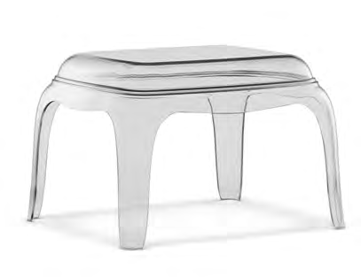 02 Pasha Pouf Design by Marco Pocci and Claudio Dondoli Art. 661 Pasha pouf: tavolino lounge o seduta.