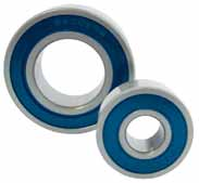 earings for low noise applications Serie 63000 - Cuscinetti a sfere a una corona (esecuzione RS e 2RS) 63000 series - all bearings single row (RS an 2RS type) EMS Esecuzione RS RS type Esecuzione 2RS