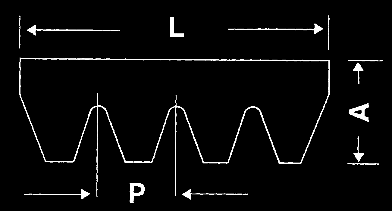 CINGHIE SCANALATE MICRO-V Definizione Per cinghia scanalata si intende una cinghia piatta chiusa ad anello con scanalature longitudinali nella parte interna.