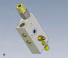 VLV. OVC 1/2 G SPL. DX IN LIN 19 SINGL OVC VLV 1/2 G DX IN LIN 19 69,5 DSCRIZION semplice in linea per otaggio controllato da un manipolatore. / DSIGN Single acting line-mounted moving machines.