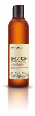 Balancing Remedy Shampoo Rimuove e regola la produzione sebacea capelli e cute grassa Arricchito con il complesso di Tiolisina, Olio essenziale di legno di Cedro, Pompelmo rosa e Arancia rossa di