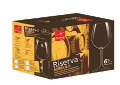 Riserva TAGLIO LASER LASER CUTTING Calici Stemware Una collezione in vetro sonoro superiore ideale per la degustazione vini che coniuga tecnicità, praticità ed eleganza.