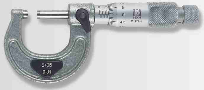 Micrometri / Micrometers Art. 148 Micrometro per esterni di altissima qualità ed affidabilità. Arco in fusione verniciata con guaine isolanti.